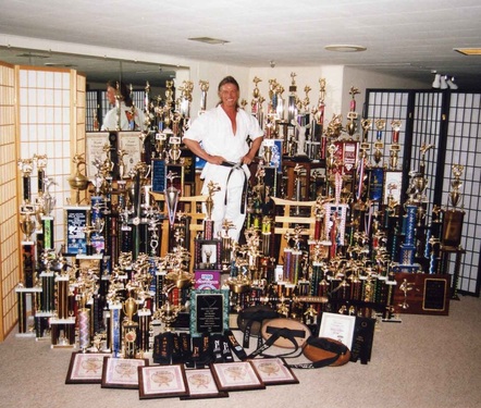 Steven Carlson's World and International martial arts competition awards - 1998